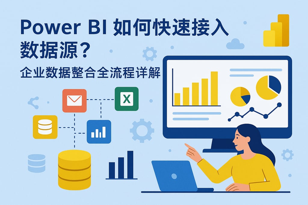Power BI如何快速接入数据源？企业数据整合全流程详解